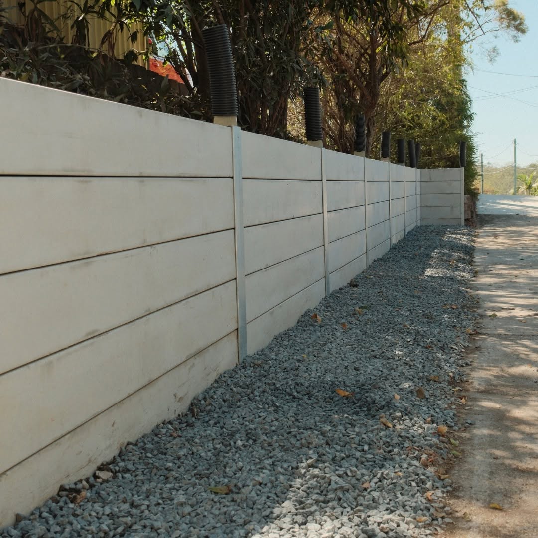 Retaining wall construction Collingwood Park Ipswich QLD — MJ GreenGuard