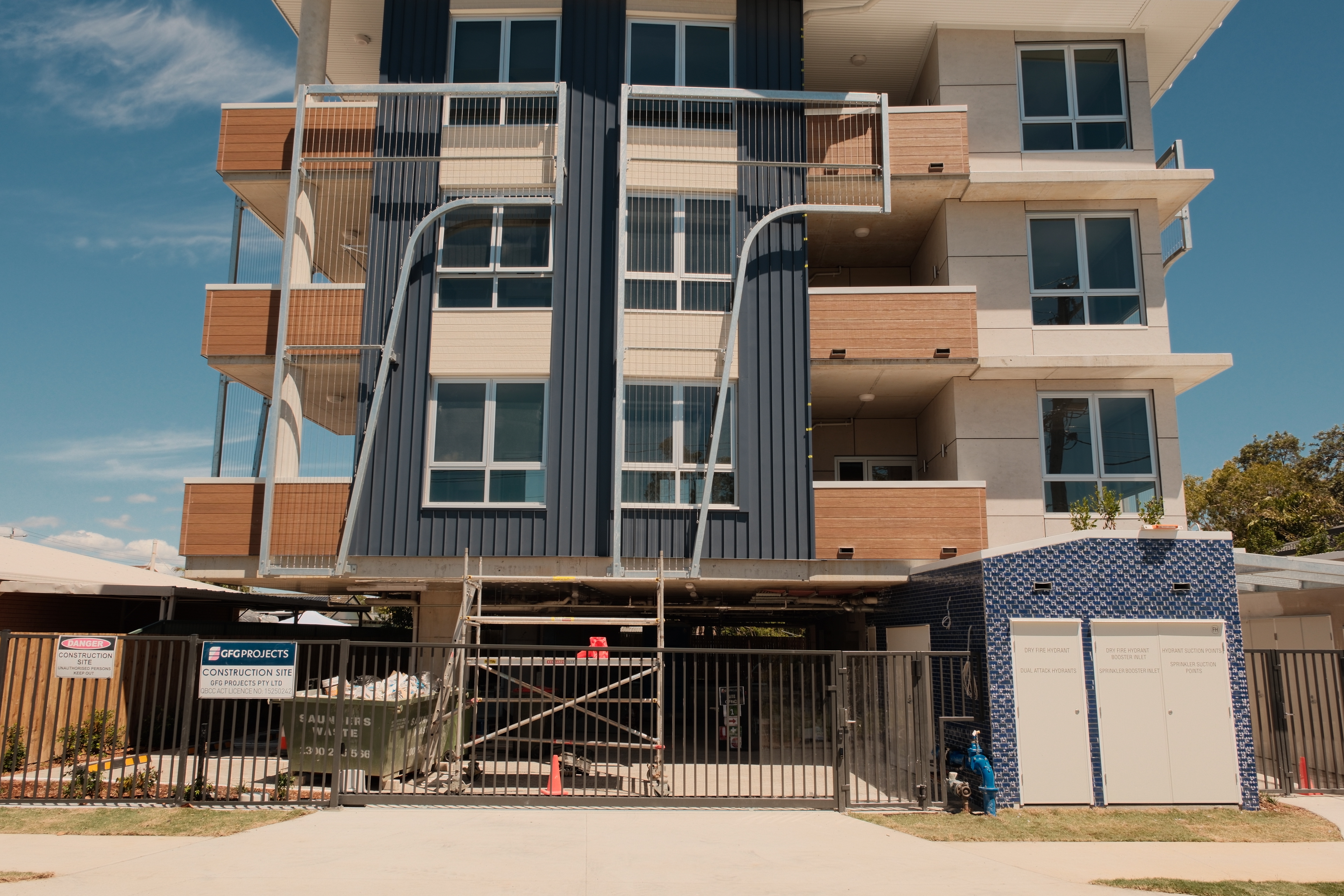 Commercial landscaping project Capalaba Brisbane QLD — MJ GreenGuard