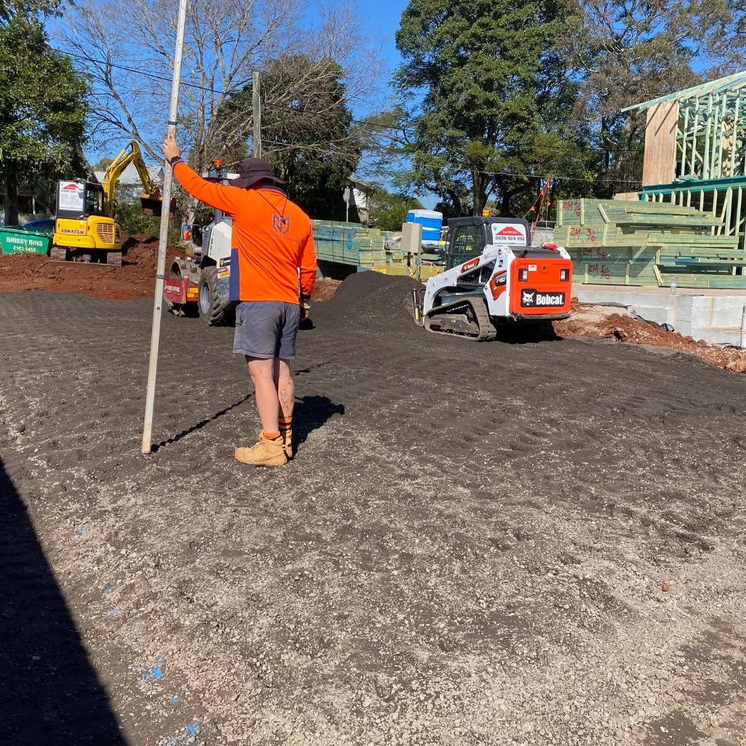 Earthworks and site compaction project SEQ — MJ GreenGuard Landscaping