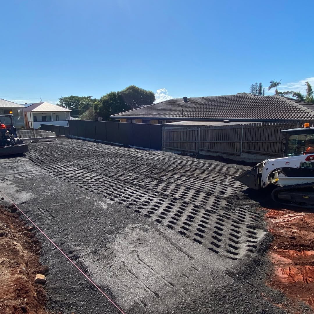 Earthworks and site compaction project SEQ — MJ GreenGuard Landscaping