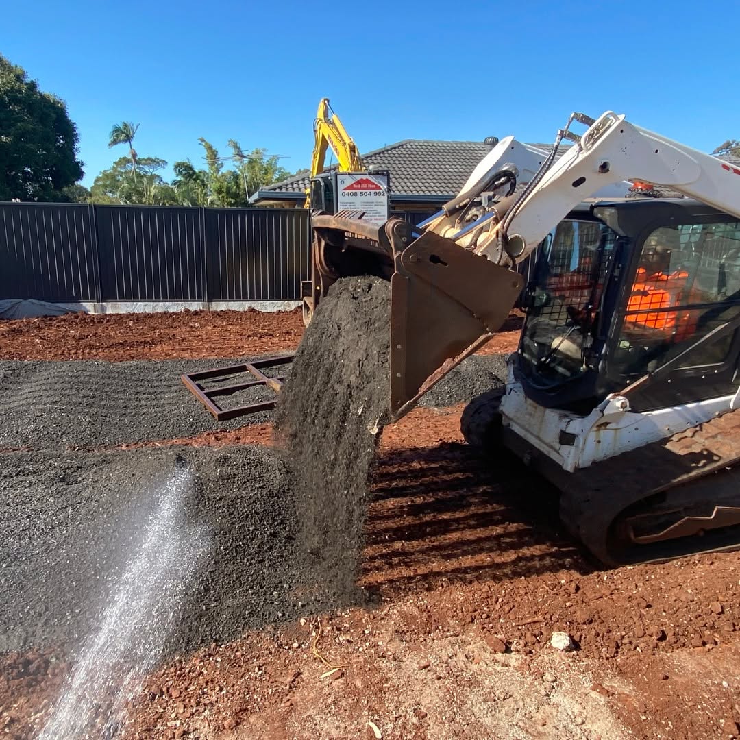 Earthworks and site compaction project SEQ — MJ GreenGuard Landscaping