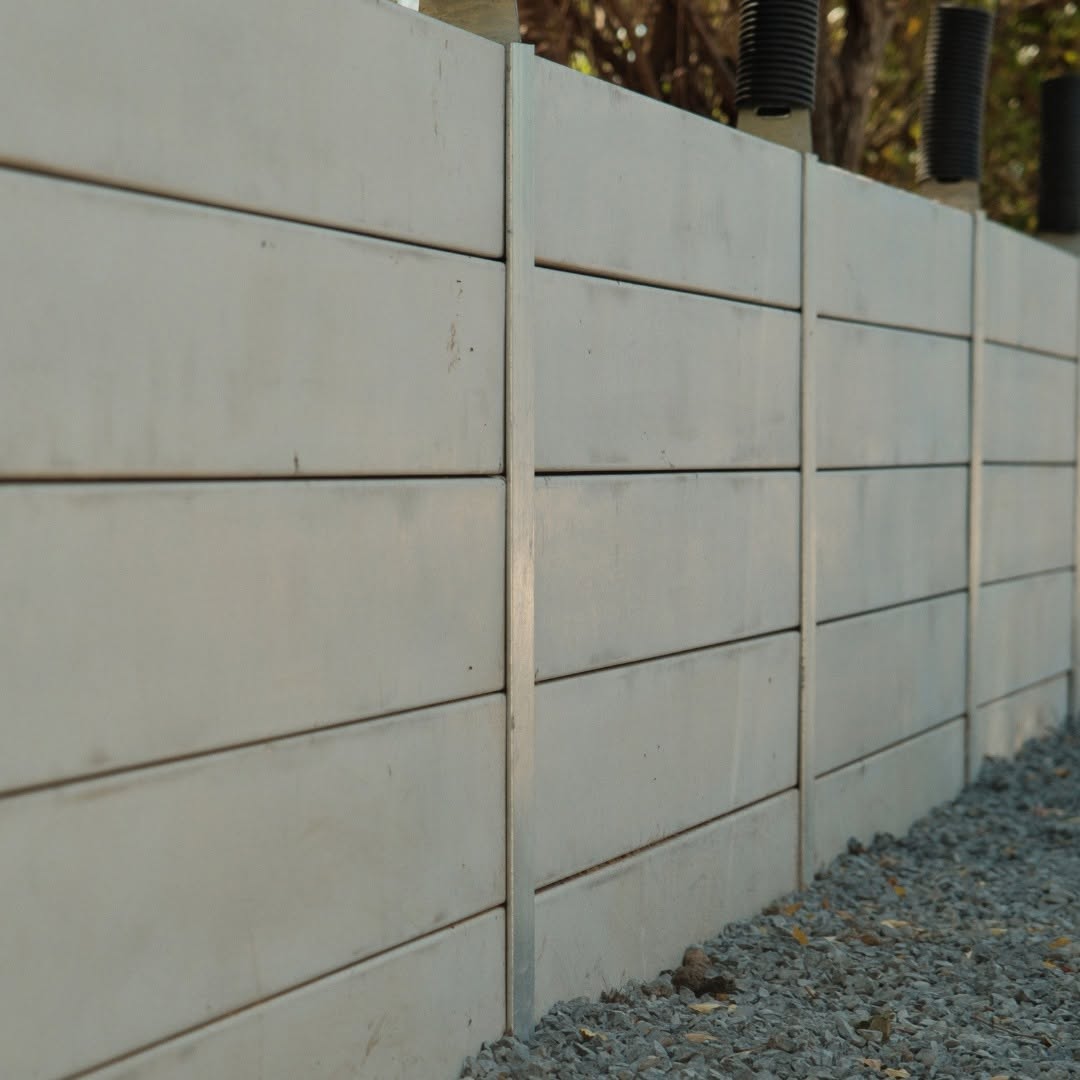 Two-tier retaining wall Springfield Lakes QLD — MJ GreenGuard Landscaping